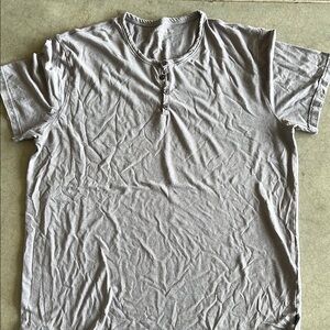 Gray Henley Shirt